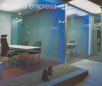 Interior oficinas HV Inmuebles